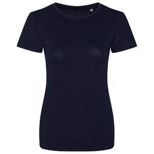 Awdis Womens/Ladies Cascade Ecologie Natural T-Shirt / Navy